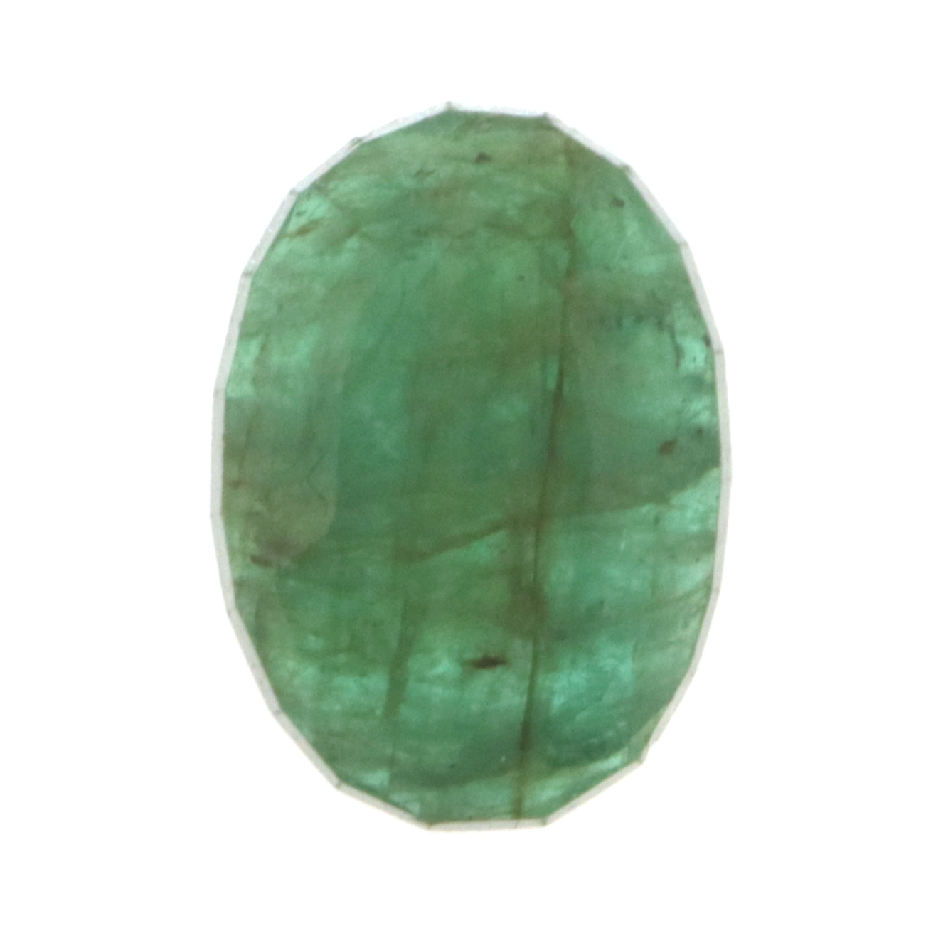 6.3ct  Oval Emerald